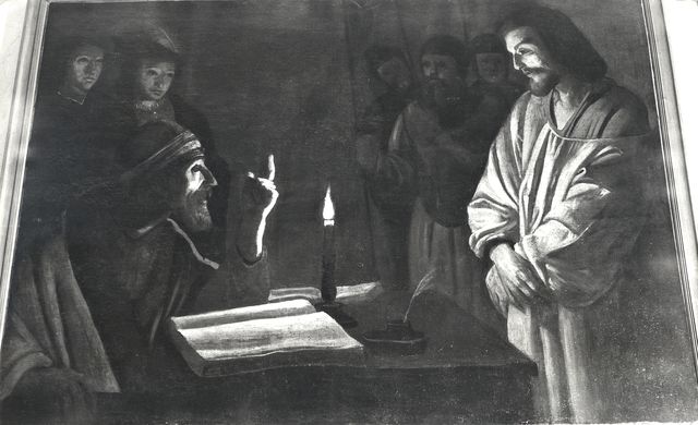 Foto Torrini — Anonimo - sec. XVII - Cristo davanti a Caifa — insieme